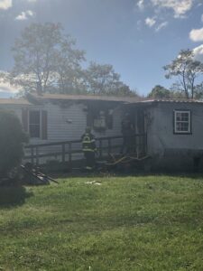 Fire breaks out in Mountainview Road home